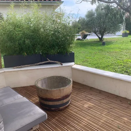 Gite Bambou Avec Piscine Saint-Andeol-le-Chateau Exterior photo